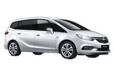 Car Hire Goole - Vauxhall Zafira 7-Seater - Minibus hire Goole